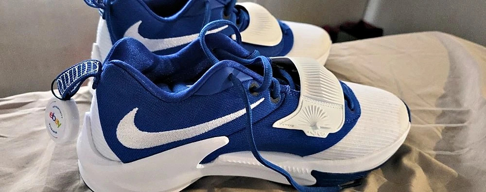 Nike Zoom Freak 5 TB "Game Royal" Sneakers Blue & White. No Box